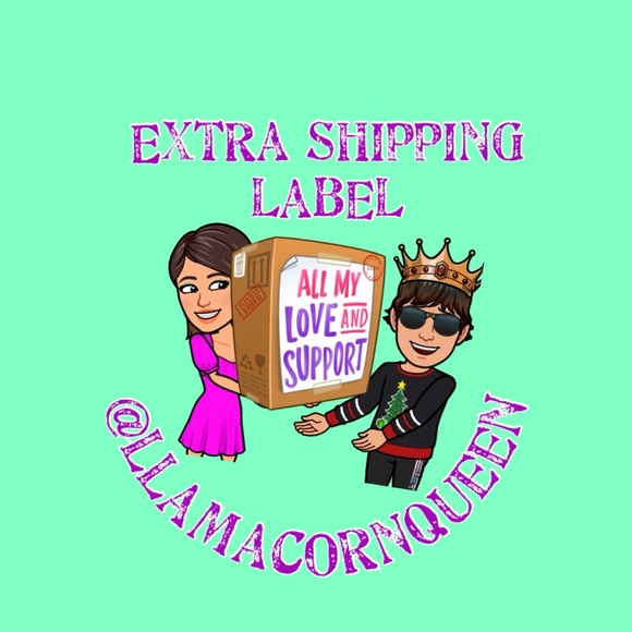 Extra Shipping Label - Upgrade your shipping - Picture 1 of 2